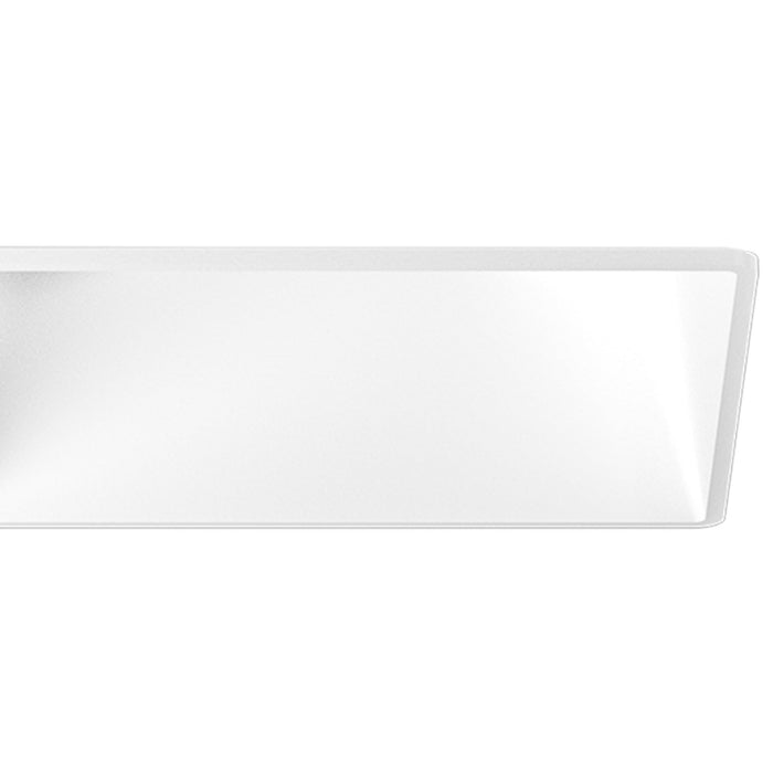 Pex™ 3" Square Adjustable Trimless Smooth Reflector Trim in Detail.