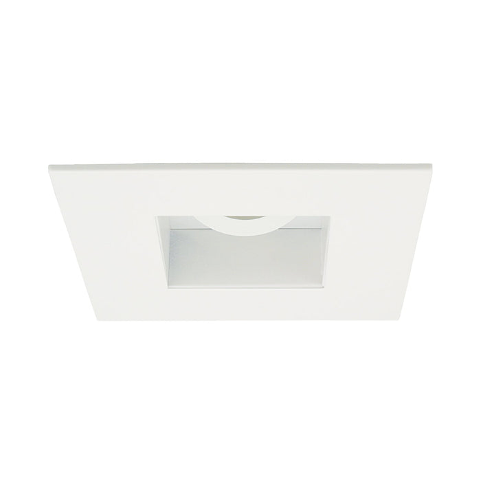 Pex™ 4" Square Adjustable Reflector in White.