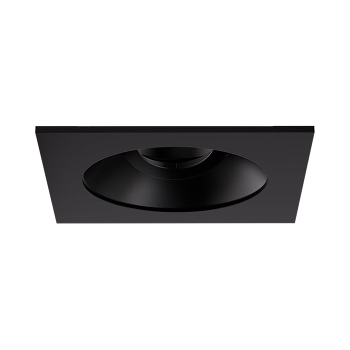 Pex™ 4" Square/Round Adjustable Reflector in Black.