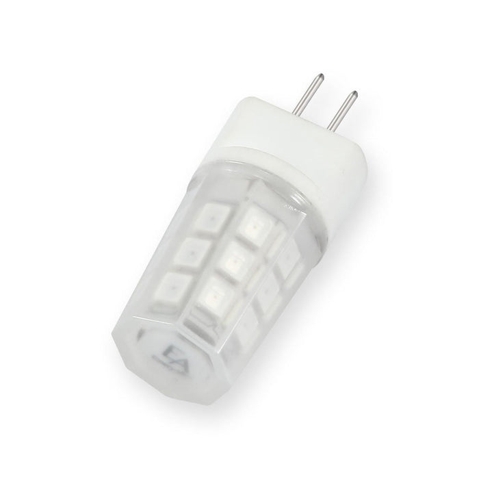 Emeryallen G4 Bi Pin Base 12V Amber Mini LED Bulb in Detail.
