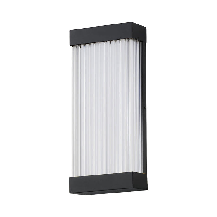 Acropolis Outdoor LED Wall Light in Black (18-Inch).