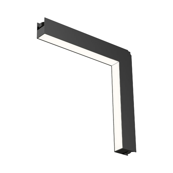 Continuum LED Wall to Ceiling Corner Track Light.