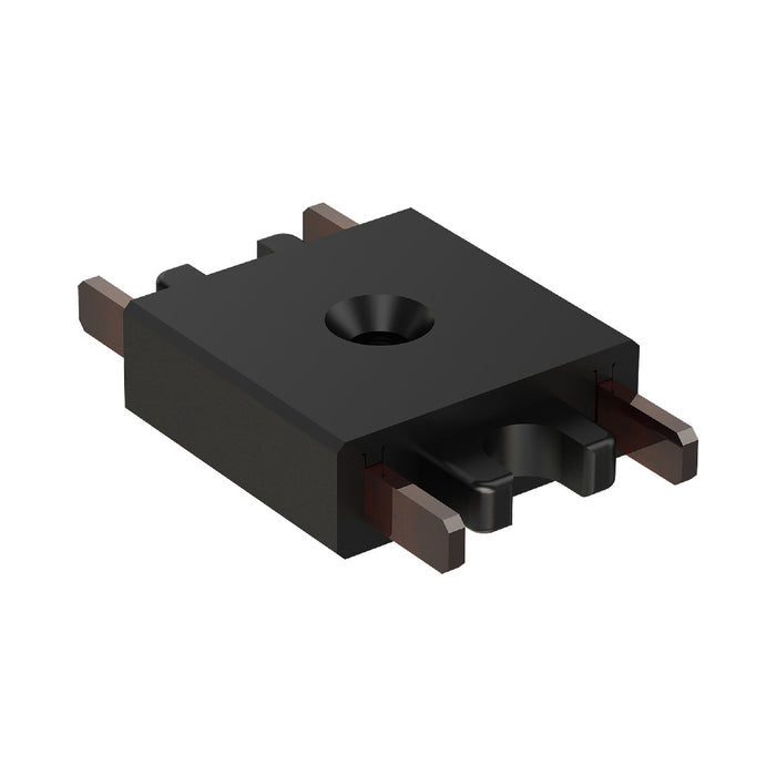 Continuum Track Connector in Black (End to End).