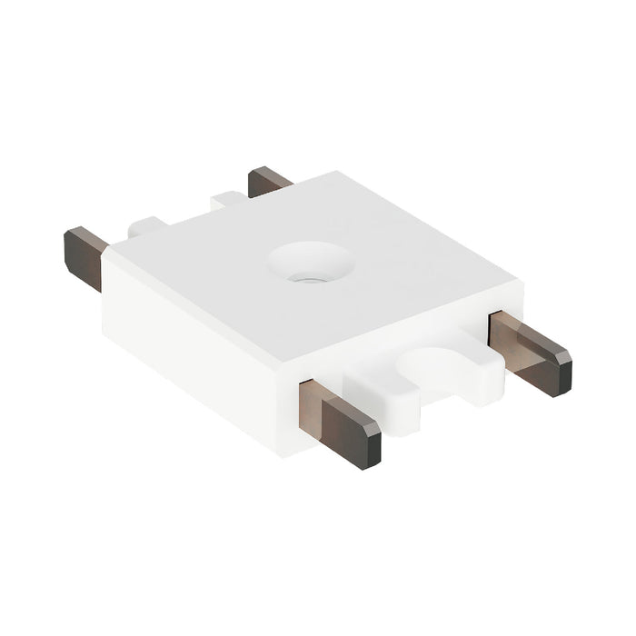Continuum Track Connector in White (End to End).