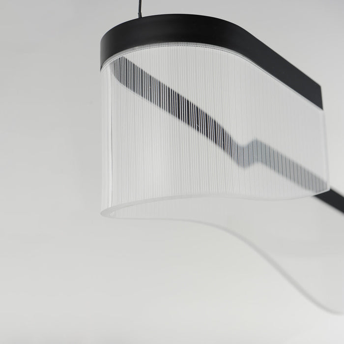 Sonata LED Linear Pendant Light in Detail.