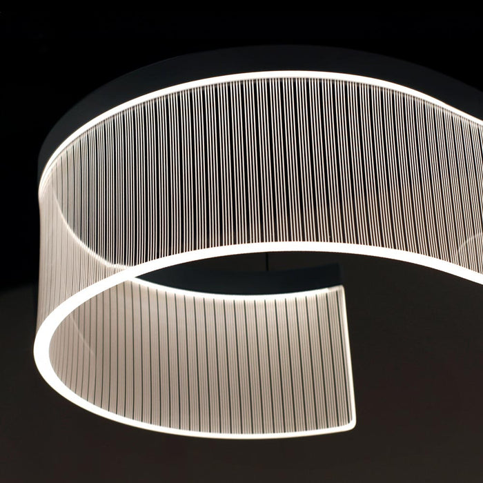 Sonata LED Single Pendant Light in Detail.
