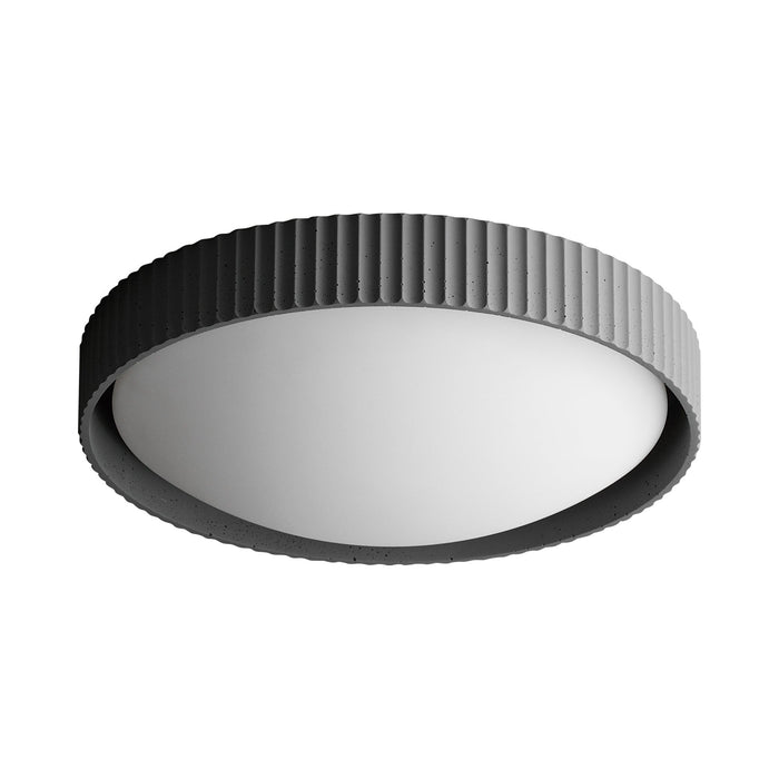 Souffle LED Flush Mount Ceiling Light in Gray (Large).