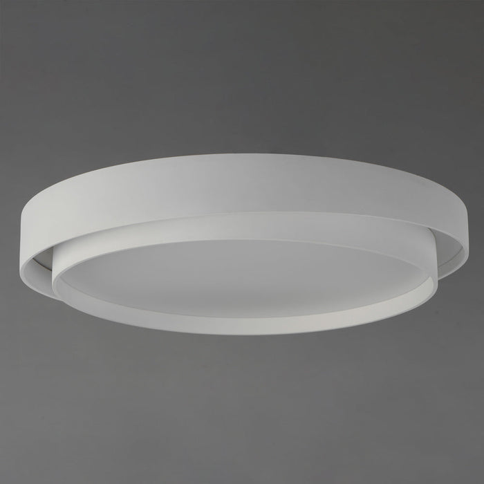 Ziggurat LED Flush Mount Ceiling Light in Detail.