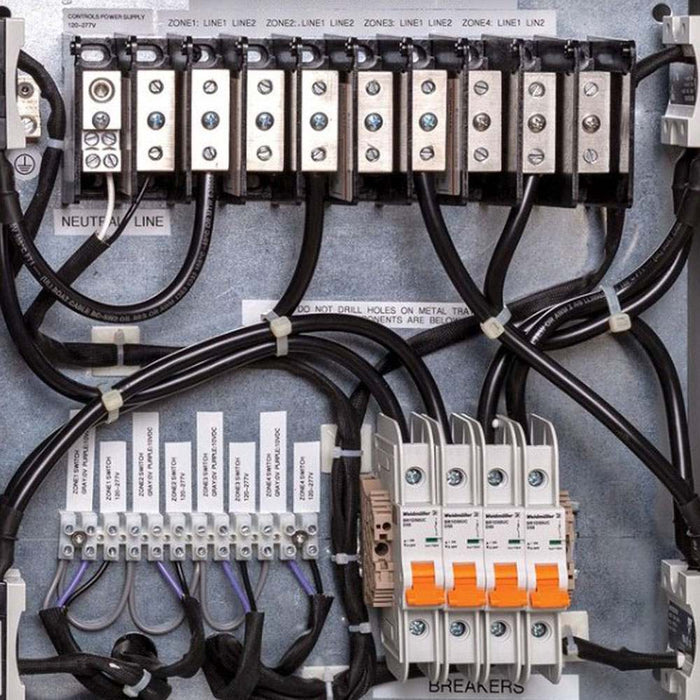 Electrical Multiple Control Box in Detail.