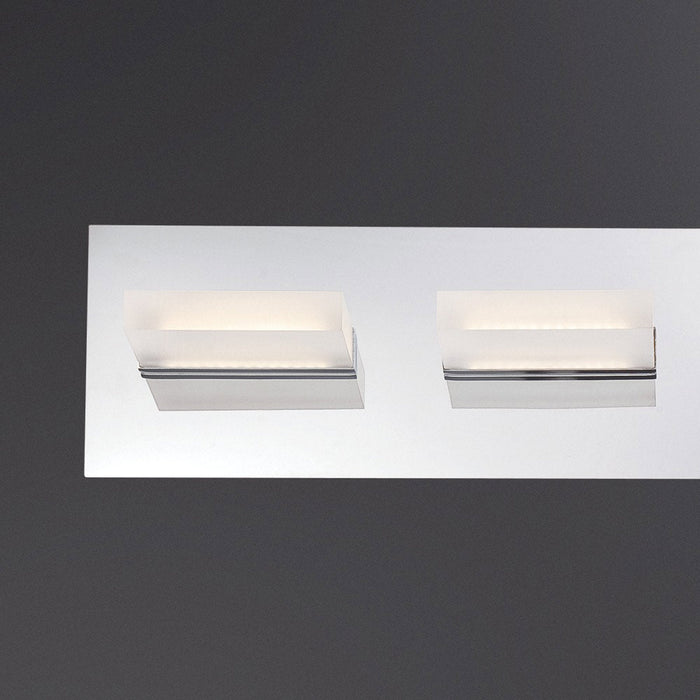 Olson LED Bath Vanity Light in Detail.