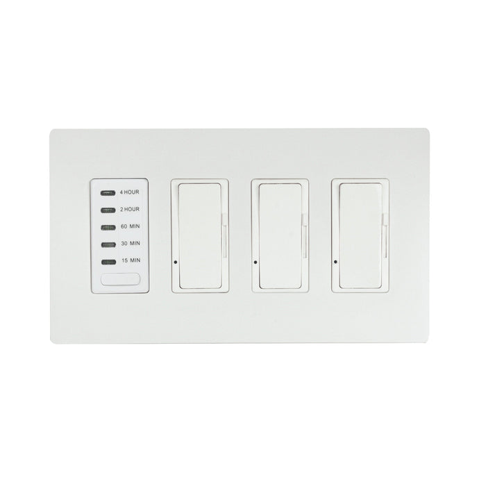 Timer And Dimmer Combo (1 Timer and 3 Dimmer).