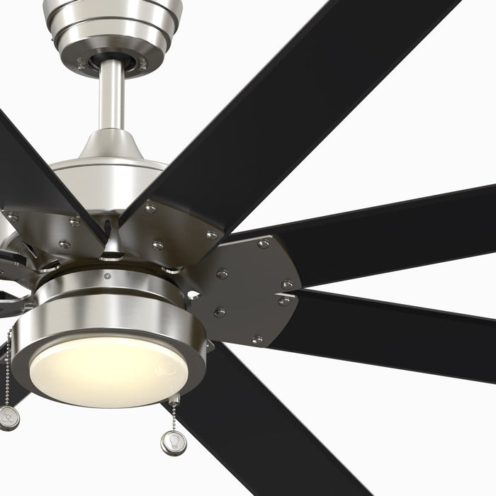 Levon Indoor Ceiling Fan in Detail.