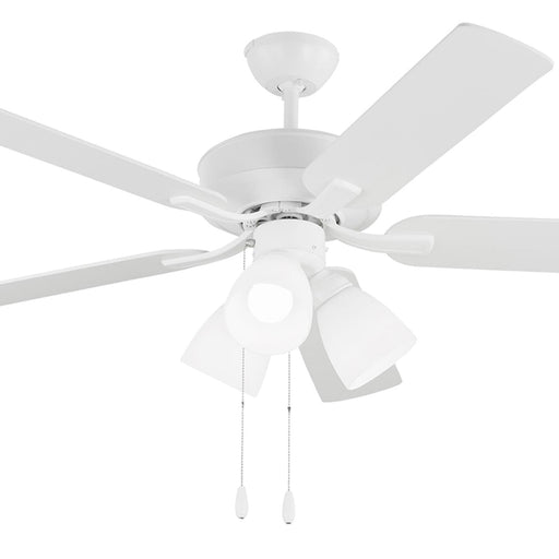 Linden LED 3 Ceiling Fan in Detail.