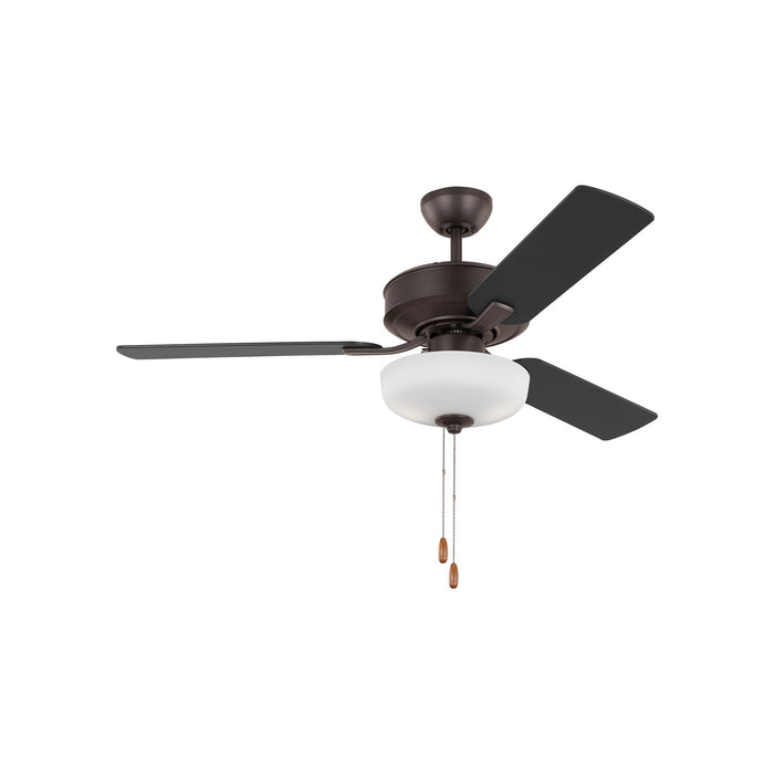 Linden LED Ceiling Fan in Bronze (48-Inch).