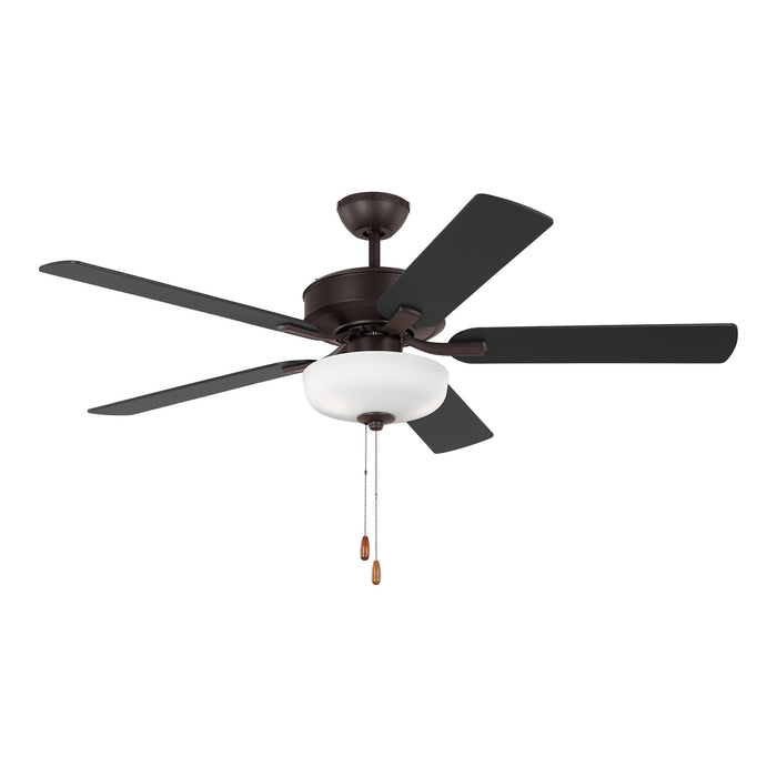 Linden LED Ceiling Fan in Bronze (52-Inch).