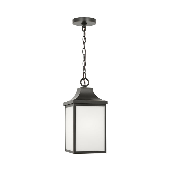 Saybrook Outdoor Pendant Light in Antique Bronze (Not Included).