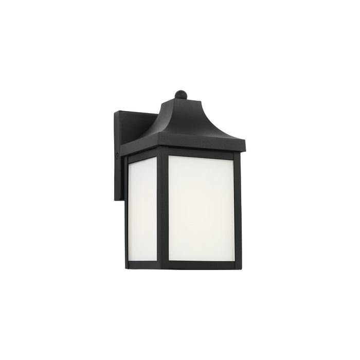 Saybrook Outdoor Wall Light in Textured Black (Extra Small/Not Included).