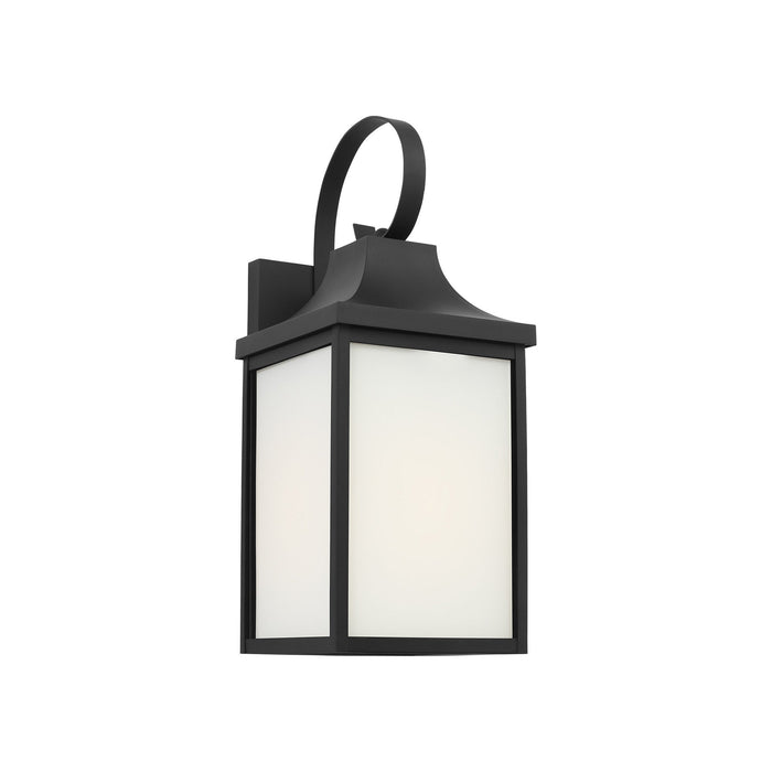 Saybrook Outdoor Wall Light in Textured Black (Medium/Not Included).