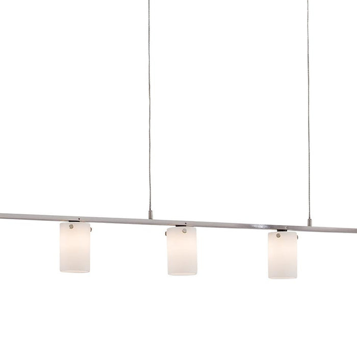 Counter Weights Linear Pendant Light in Detail.