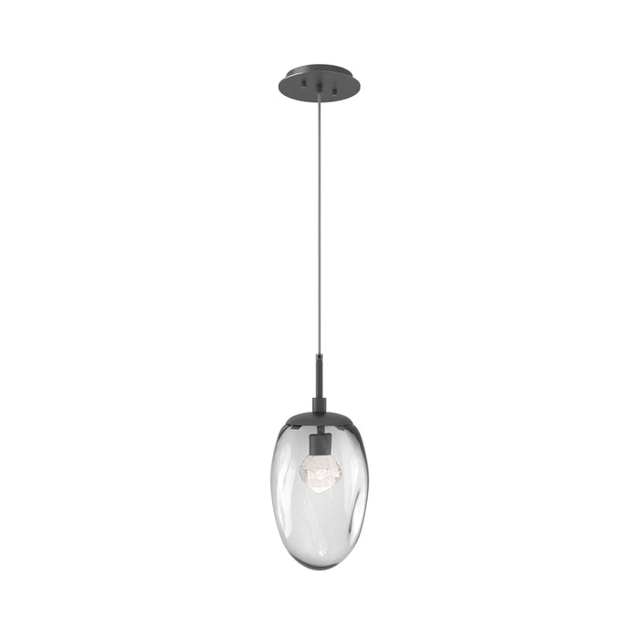 Meteo Pendant Light in Graphite/Clear/Zircon Crystal (LED).