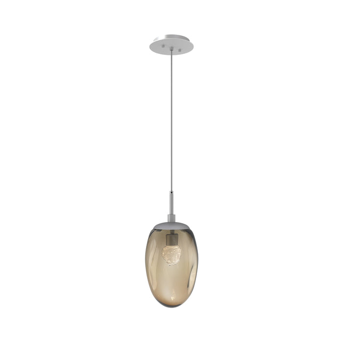 Meteo Pendant Light in Classic Silver/Bronze/Floret Crystal (LED).