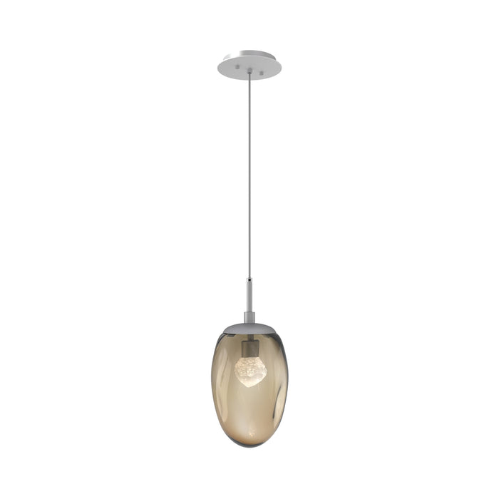 Meteo Pendant Light in Classic Silver/Bronze/Zircon Crystal (LED).