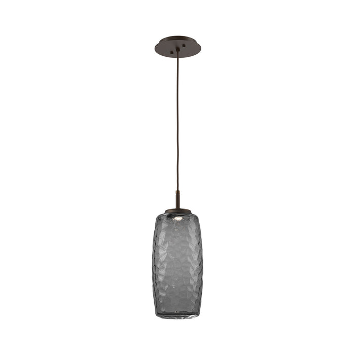 Vessel LED Pendant Light in Flat Bronze/Smoke.