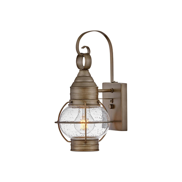 Cape Cod Outdoor Wall Light in Burnished Bronze (X-Small).