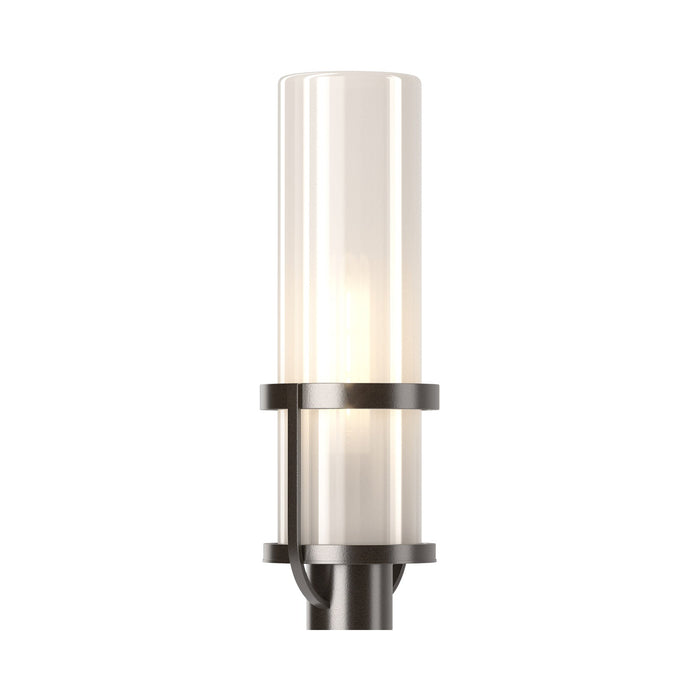 Alcove Outdoor Post Light in Oil Rubbed Bronze (Frosted Glass).