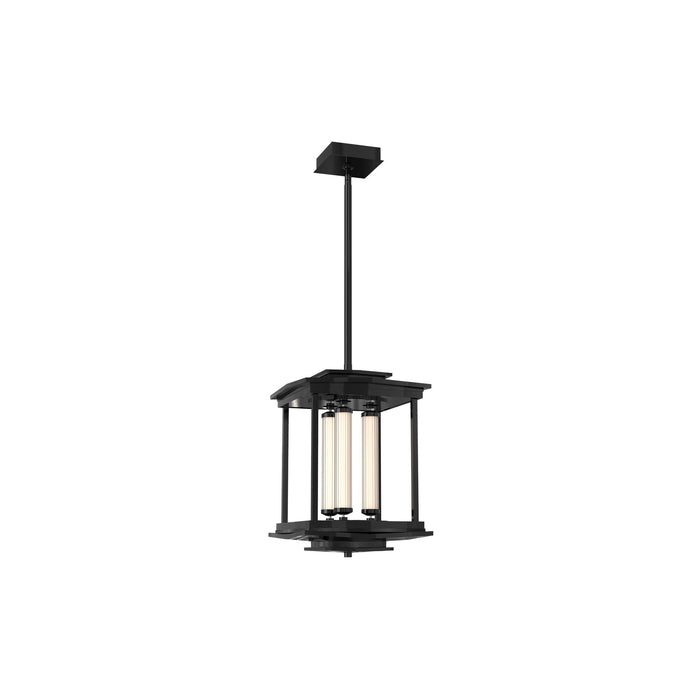 Athena LED Pendant Light in Ink (18.2-Inch).