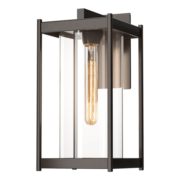 Cela Outdoor Wall Light in Coastal Bronze (Clear Glass/Large).