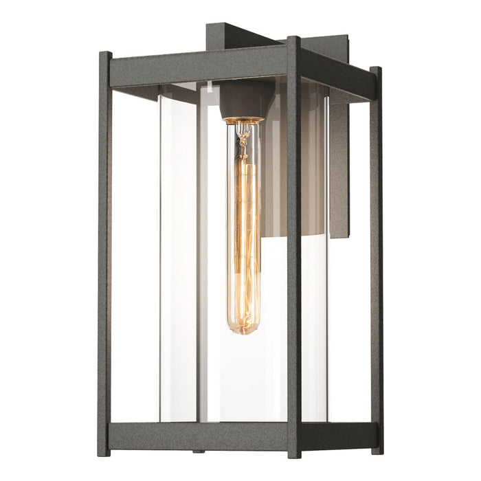 Cela Outdoor Wall Light in Natural Iron (Clear Glass/Large).