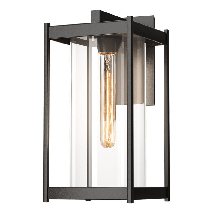 Cela Outdoor Wall Light in Oil Rubbed Bronze (Clear Glass/Large).