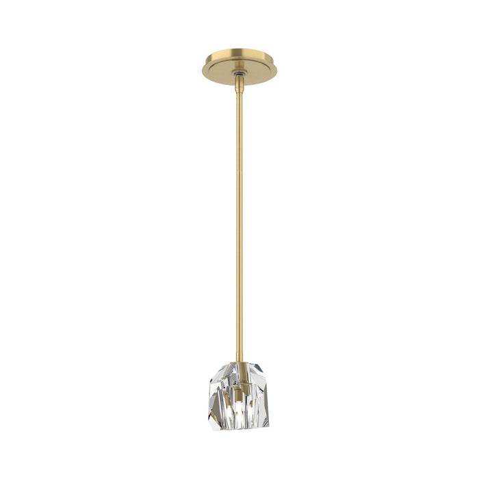Gatsby Mini Pendant Light in Modern Brass.