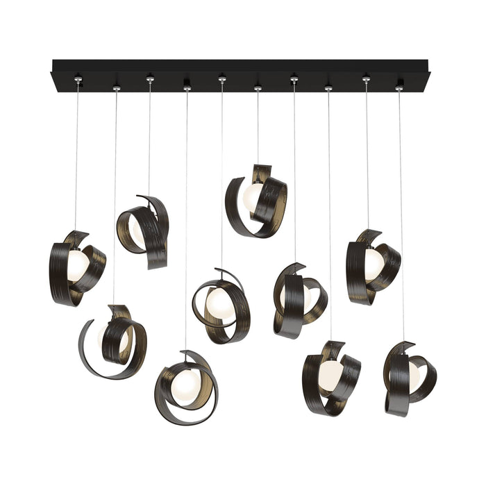 Riza Pendant Light in Oil Rubbed Bronze (Standard/ 10-Light).