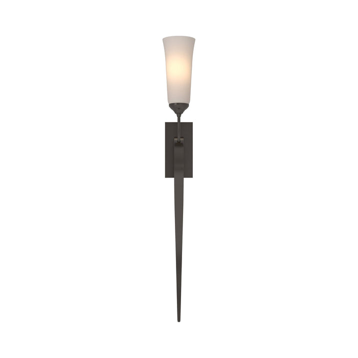 Sweeping Taper ADA Wall Light in Oil Rubbed Bronze.