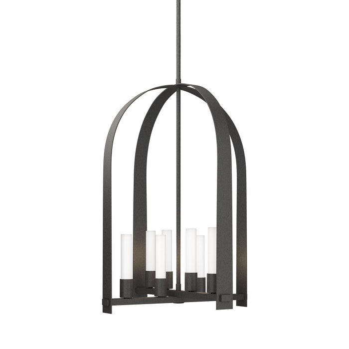 Triomphe Pendant Light in Natural Iron (8-Light).