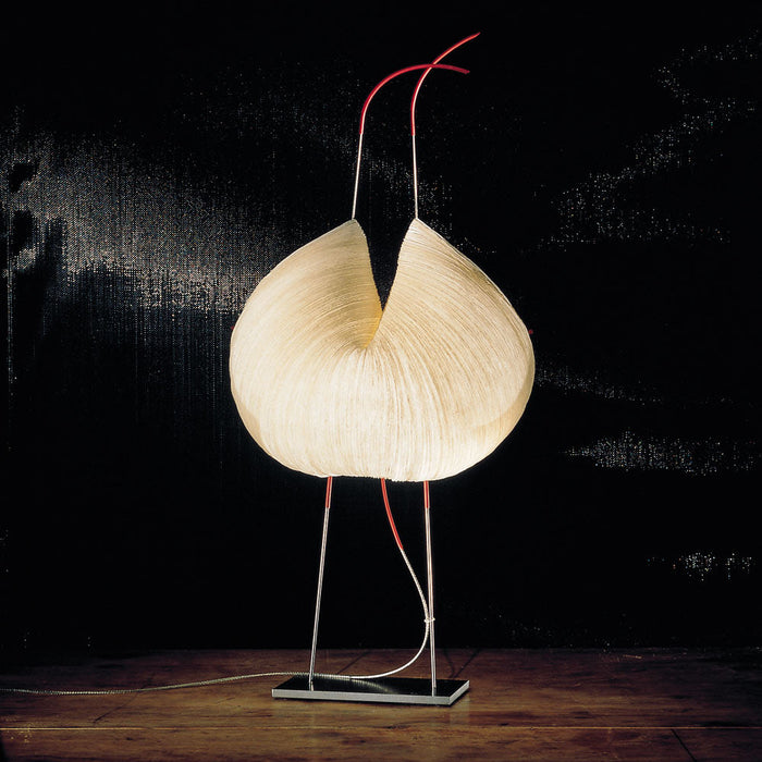 Poul Poul LED Table Lamp in living room.