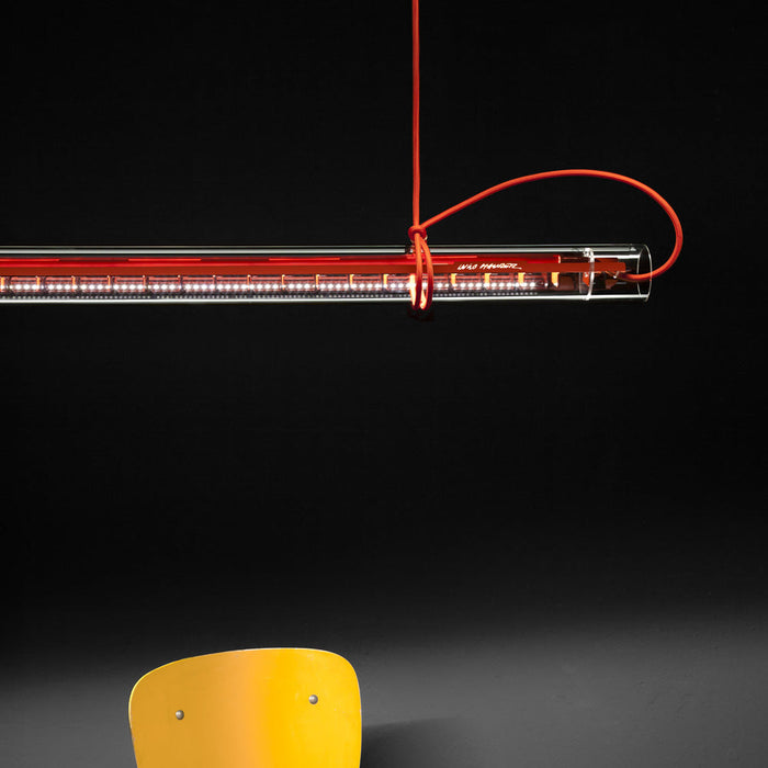 Tubular LED Pendant Light in Detail.