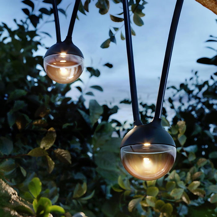 Cherry Bubbls Outdoor LED String Light in Detail.