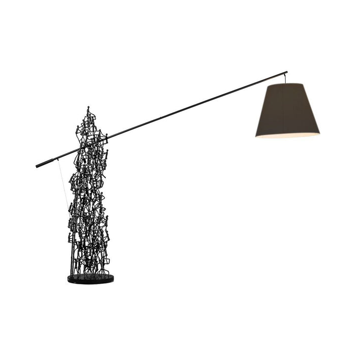 Little People Boom Town Floor Lamp in Black (27.5-Inch).