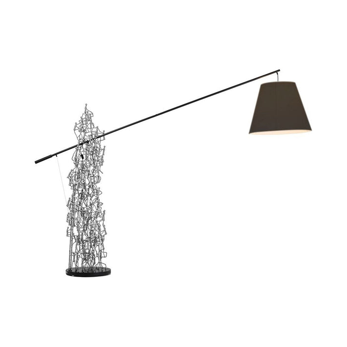 Little People Boom Town Floor Lamp in Silver (27.5-Inch).