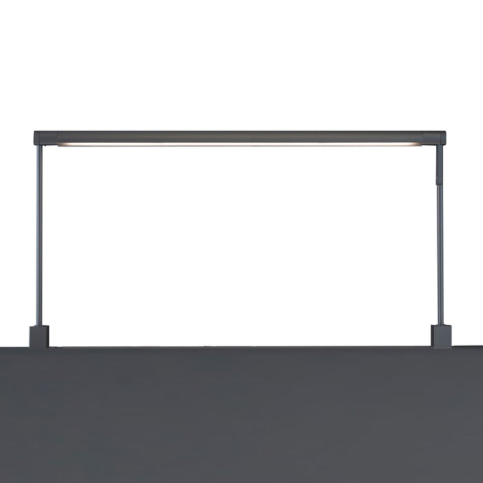 Sobre LED Task Light - Thru Table in Metallic Black/1 Lightbar(46-Inch)