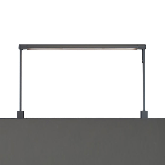 Sobre LED Task Light - Thru Table in Metallic Black/3 Lightbars(36-Inch)
