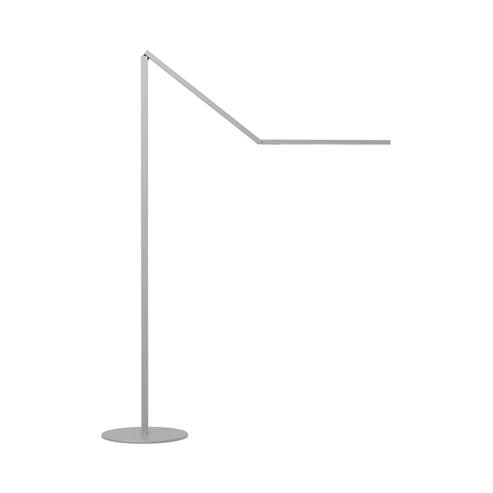Z-Bar Gen 4 LED Floor Lamp in Brushed Nickel.