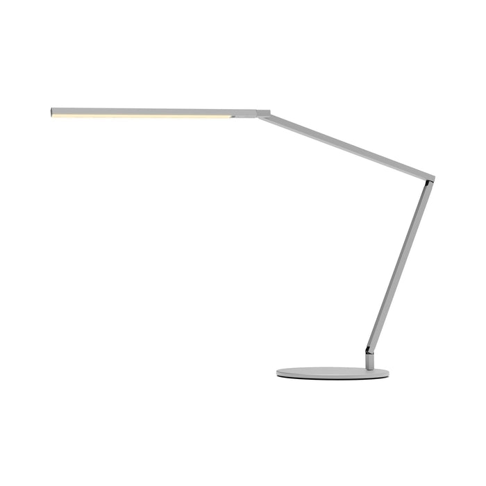 Z-Bar Pro Gen 4 LED Desk Lamp in Silver.