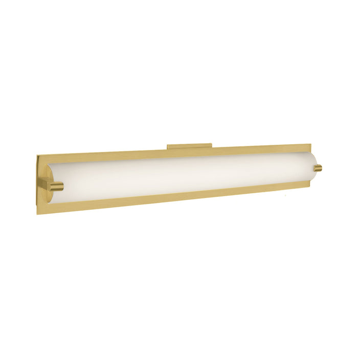 Lighthouse LED Vanity Wall Light in Brushed Gold (Small).