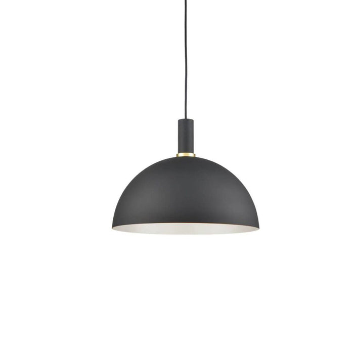 Archibald Pendant Light in Black/Gold (Small).