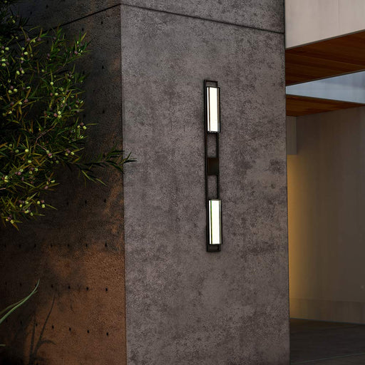 Aspen Outdoor LED Wall Light in Outside Area.