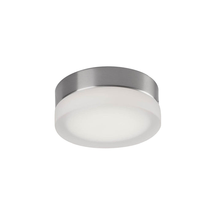 Bedford LED Flush Mount Ceiling Light in Brushed Nickel (Small).